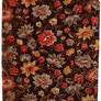 Flower pattern on old fabric | PNG