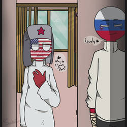 Usa x Russia-CountryHumans-Lovely-