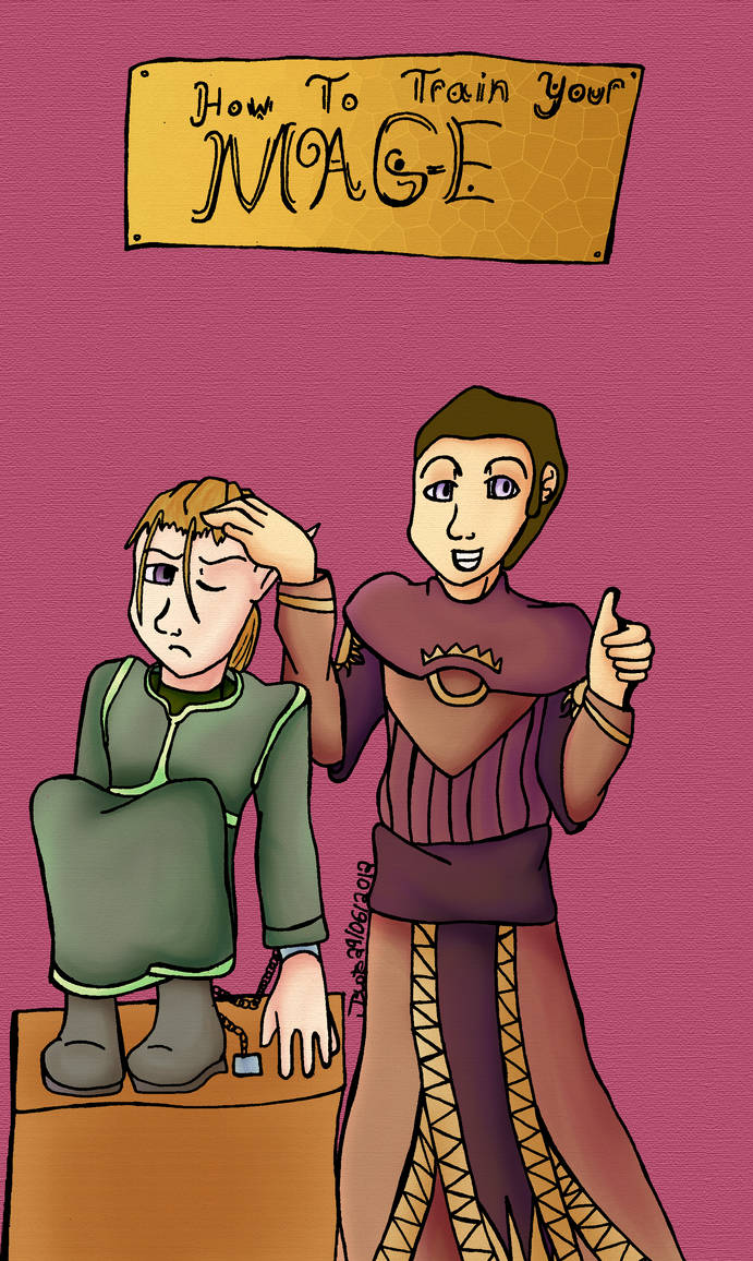DA - How To Train Your Mage by CottonCanada