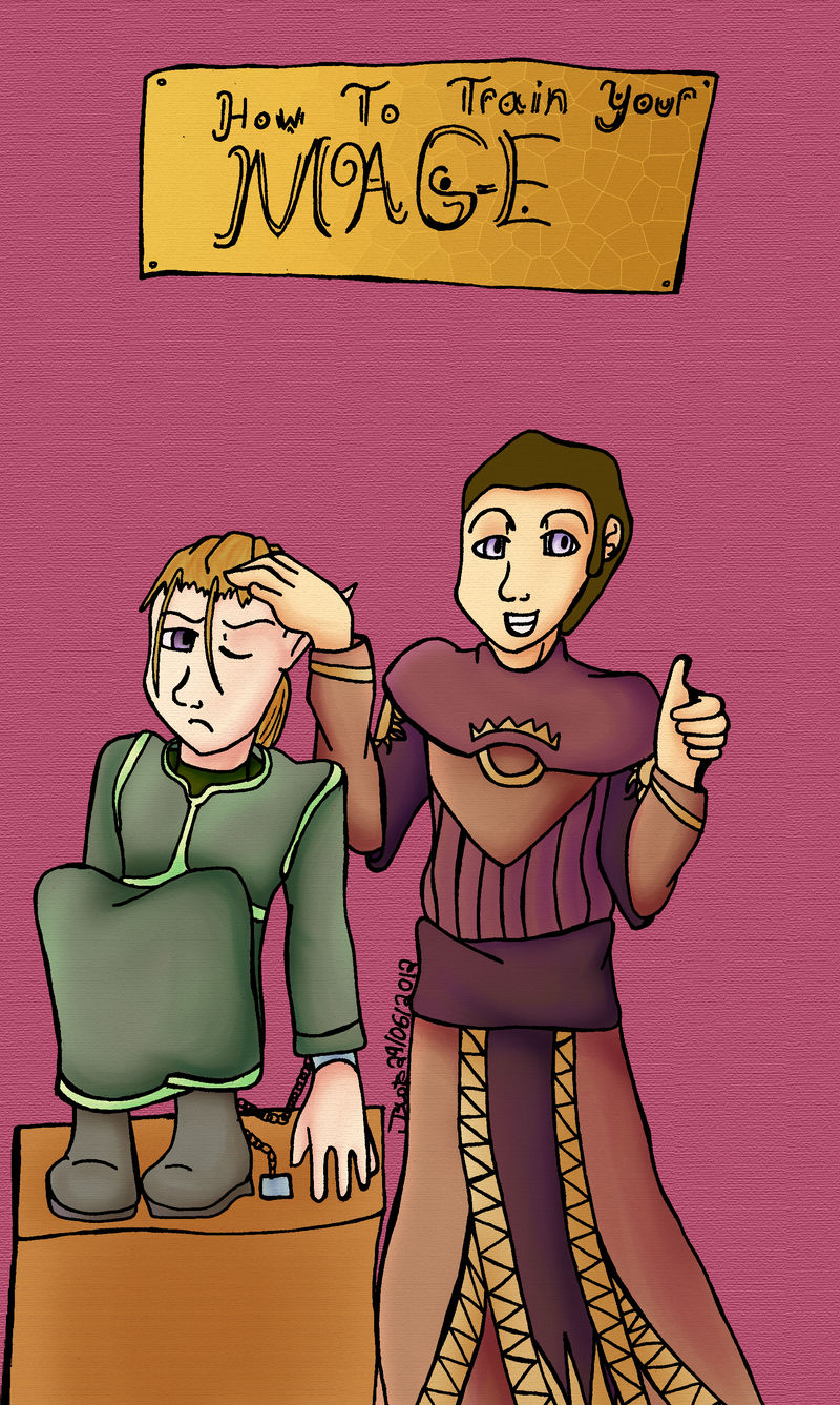 DA - How To Train Your Mage by CottonCanada