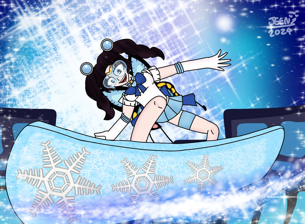 Sailor Raine Sailor Rain with a Snowboard ( Request ) by JeenTheDrawing on DeviantArt