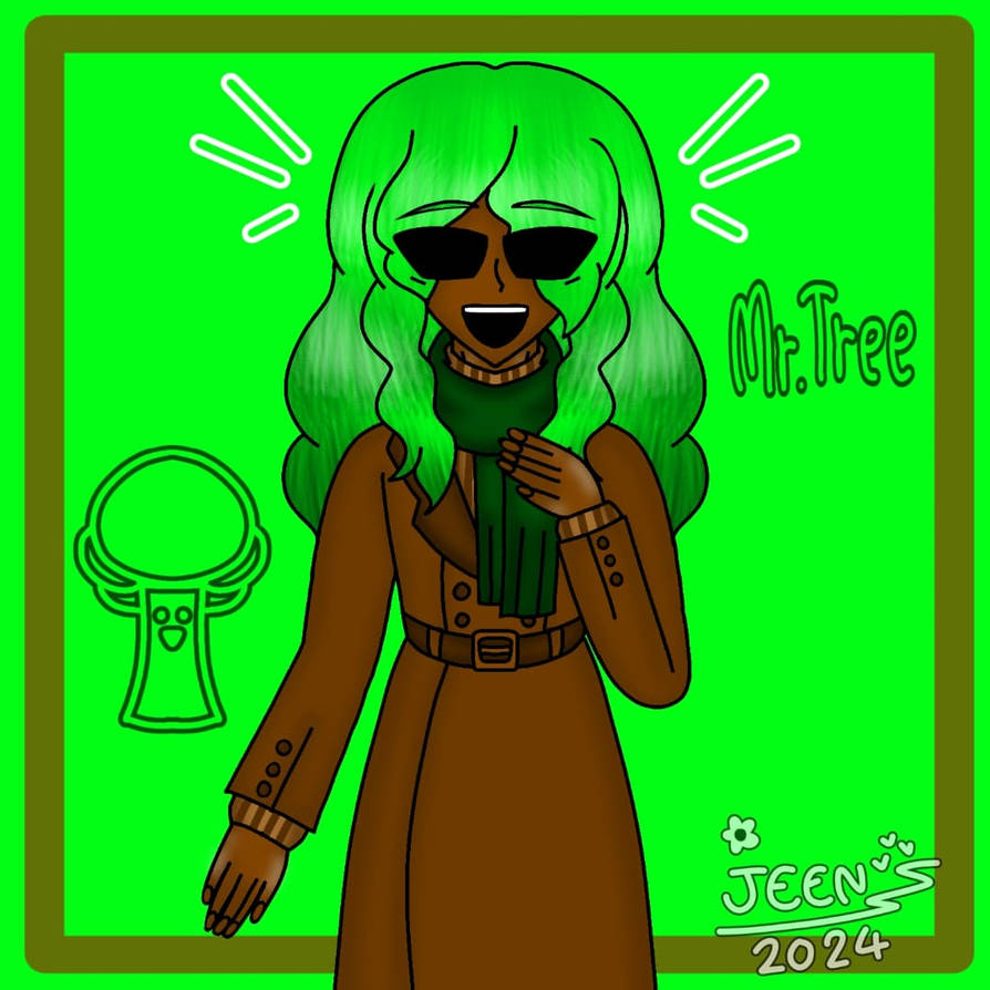 Mr.Tree Ver.My Style ( Sprunki ) by JeenTheDrawing on DeviantArt