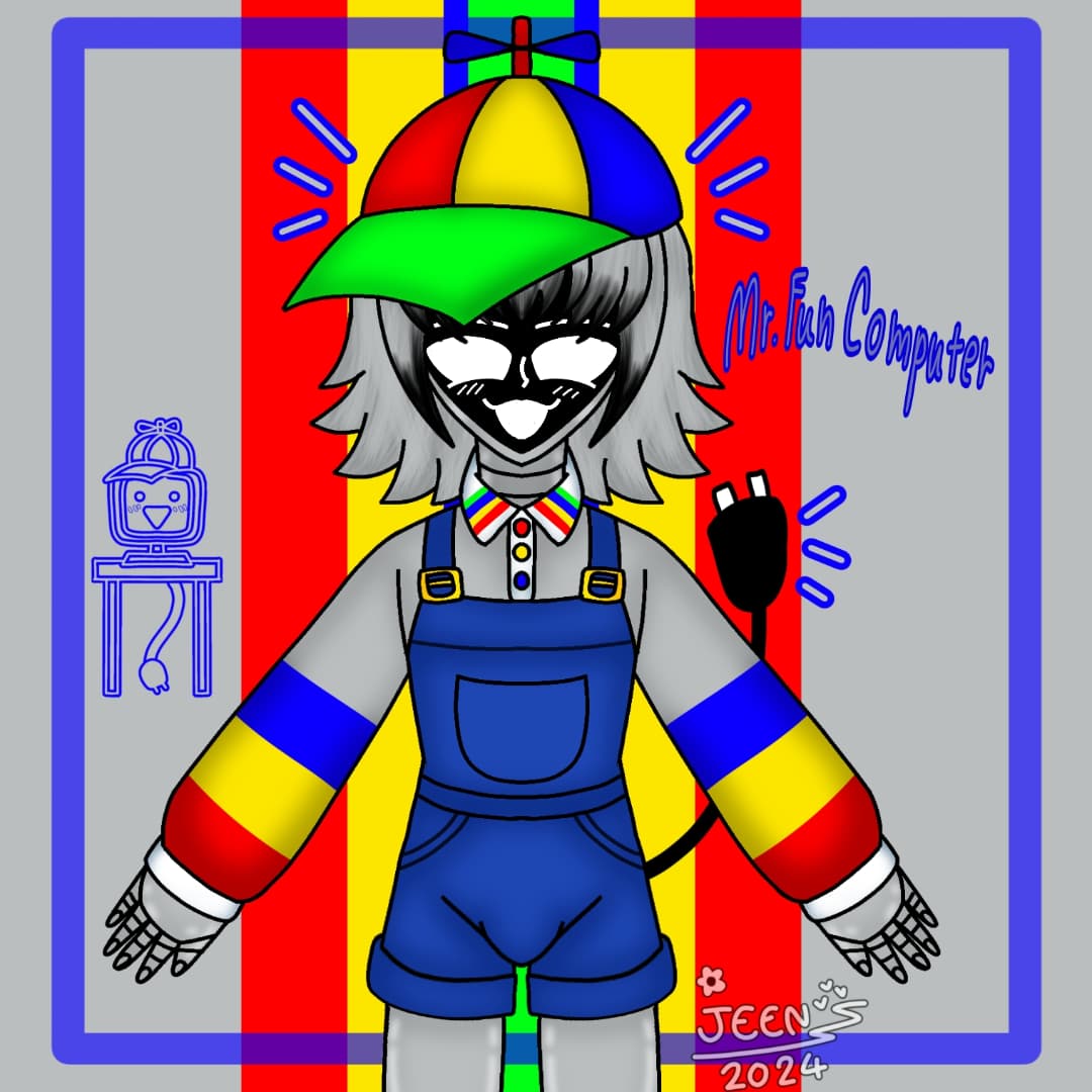 Spruni Mr Fun Computer Mr.Fun Computer Ver. My Style ( Sprunki ) by JeenTheDrawing on DeviantArt