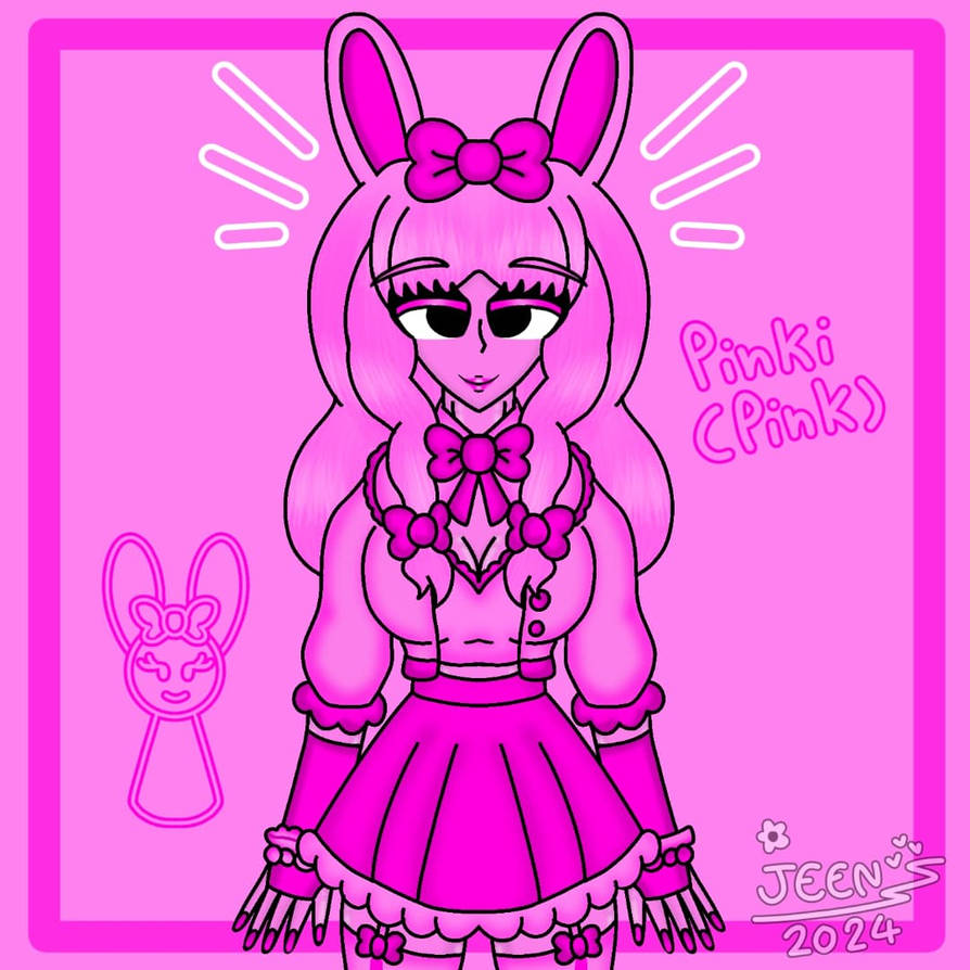 Pinki Ver.My Style ( Sprunki ) by JeenTheDrawing on DeviantArt