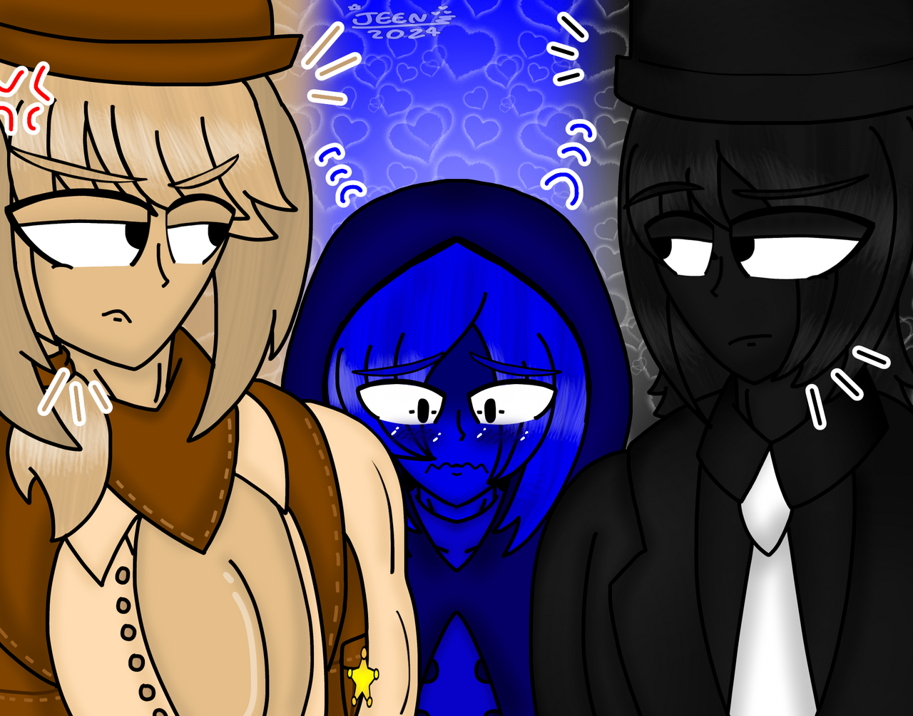 Tunner X Jevin X Black ( Sprunki ) by JeenTheDrawing on DeviantArt