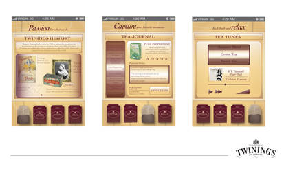Twinings iPhone App. Part 3