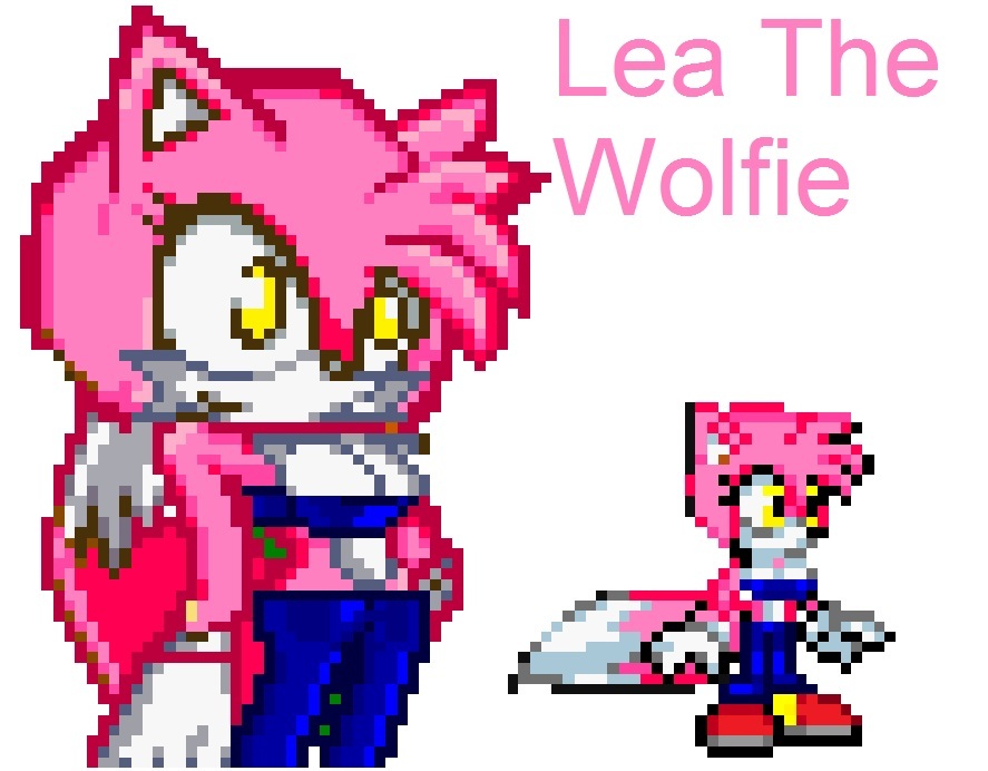 Lea The Wolfie PA and Sprite