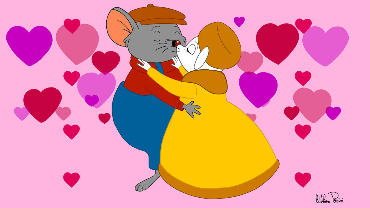 Bernard and Miss Bianca Kissing by NathanParisi on DeviantArt Bernard and Miss Bianca Kissing by NathanParisi on DeviantArt