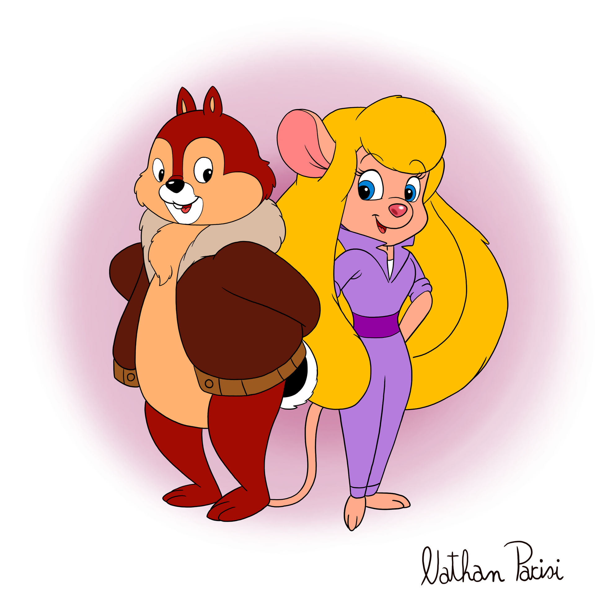 Gadget Rescure Ranger Chip and Gadget - Chip n Dale Rescue Rangers - 2 by NathanParisi on ...