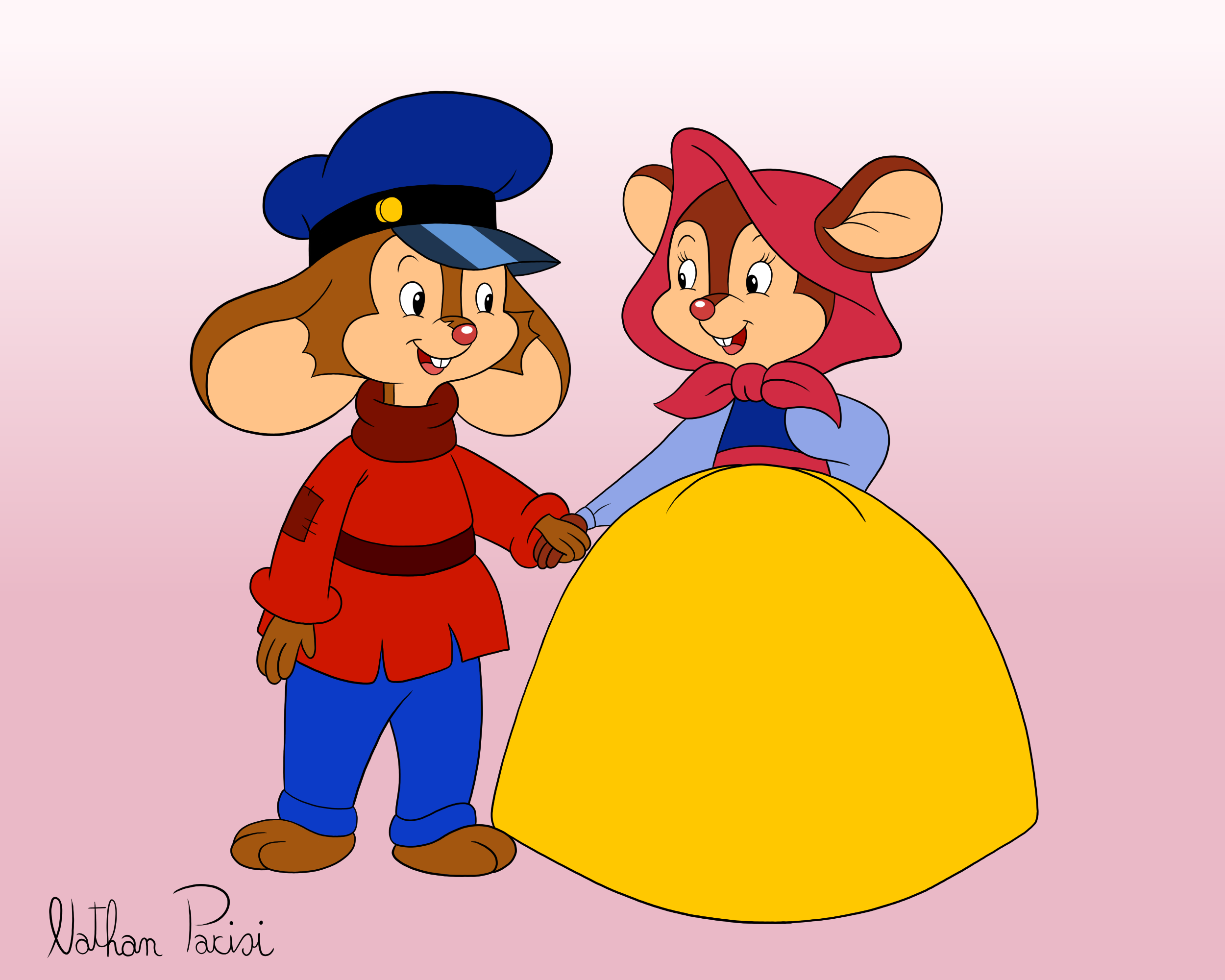 Faivel Fievel and Tanya - An American Tail by NathanParisi on DeviantArt