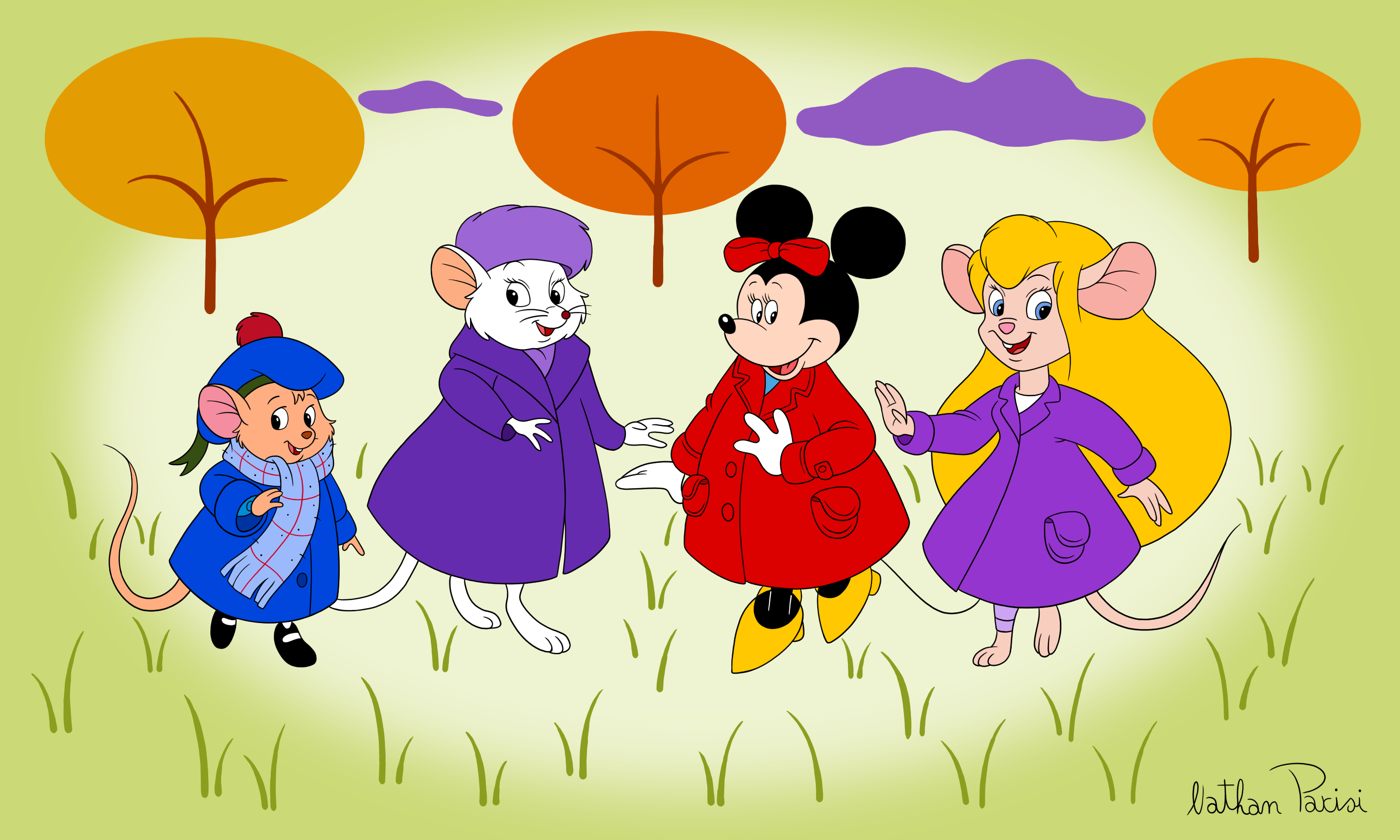 Disney Mice - 18 by NathanParisi on DeviantArt