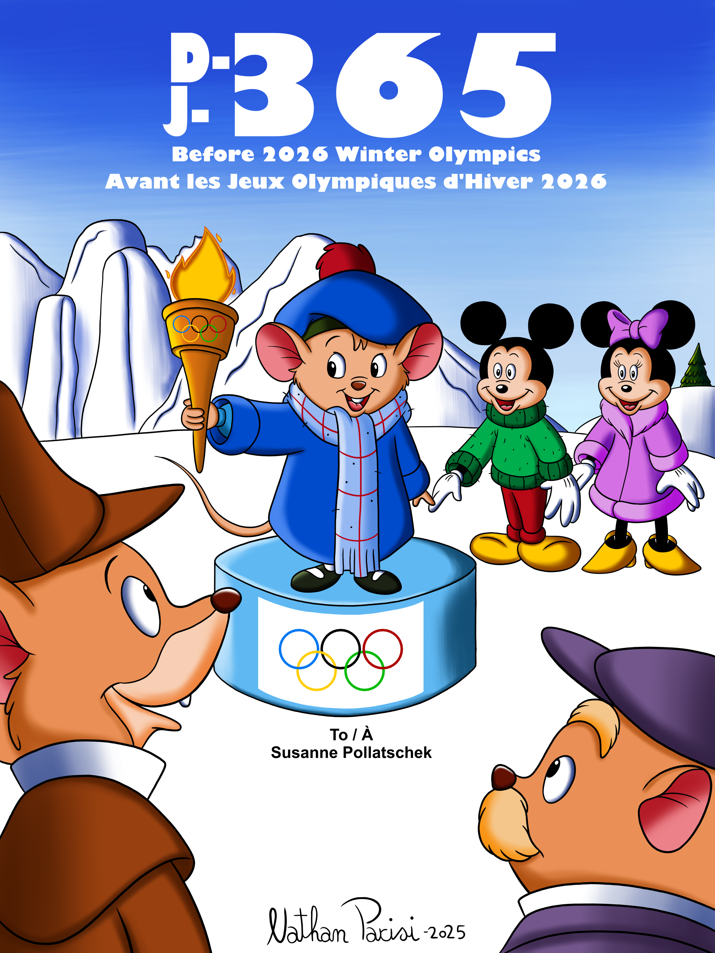Olympics Deviantart D-365 Before 2026 Winter Olympics by NathanParisi on DeviantArt