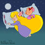 Disney Mice - Gadget and Olivia sleeping