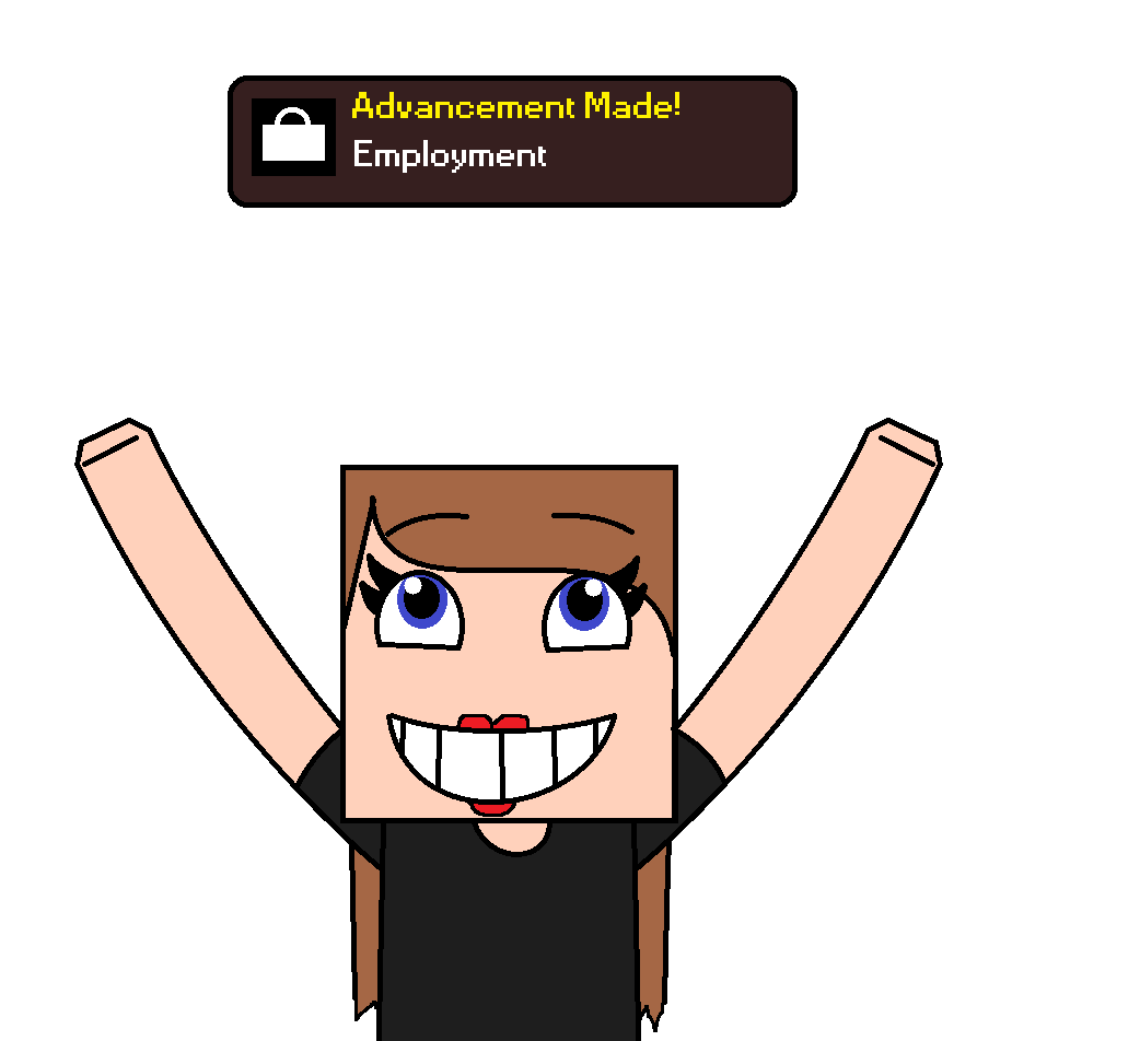 There is a girl named Roblox Noob Girl Minecraft Skin