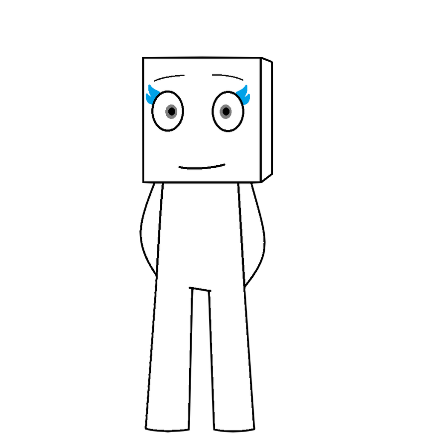 Minecraft Character base by AetherChey on DeviantArt