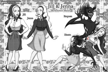 Jill and Jenna - Reference Sheet 1/?