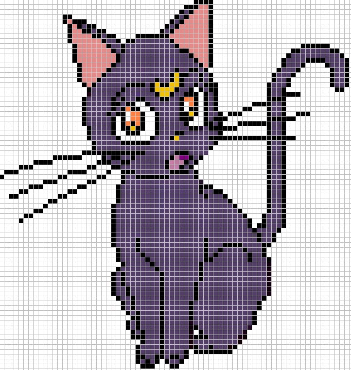 Luna x stitch pattern by Santian69