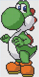 Yoshi cross stitch pattern by Santian69