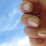 Sandy nails