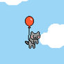 8-Bit Balloon Kitty