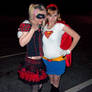 Harley Quinn and Supergirl