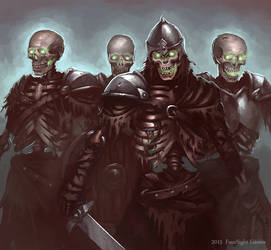 Skeleton army