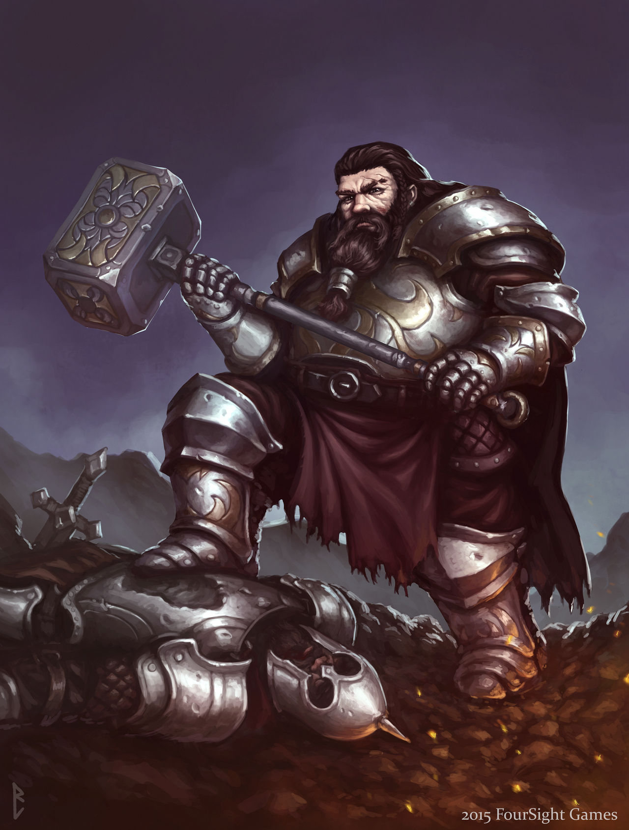 Dwarf champion by ArtDeepMind on DeviantArt