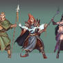 Elves character design