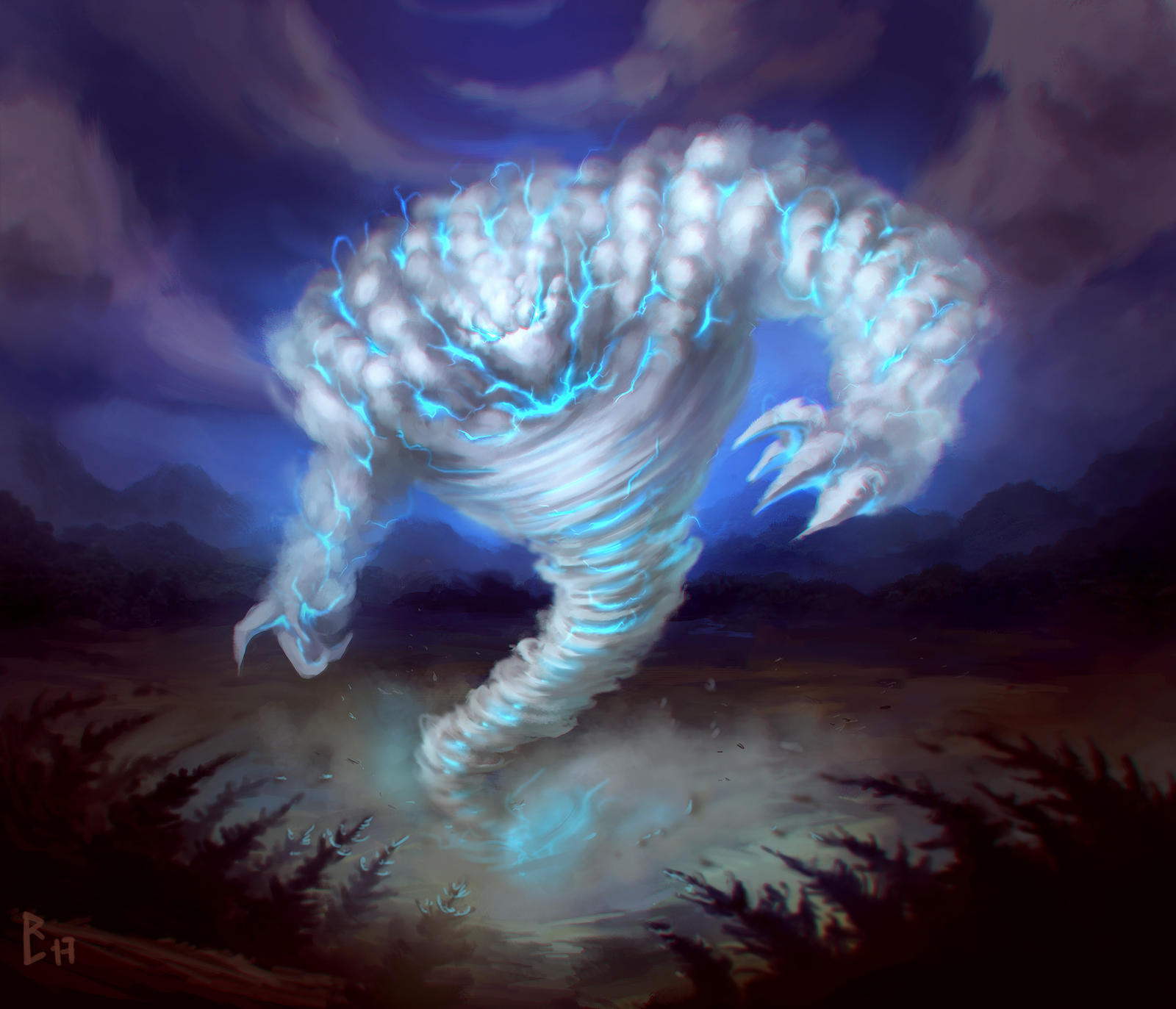 Air Elemental by ArtDeepMind on DeviantArt