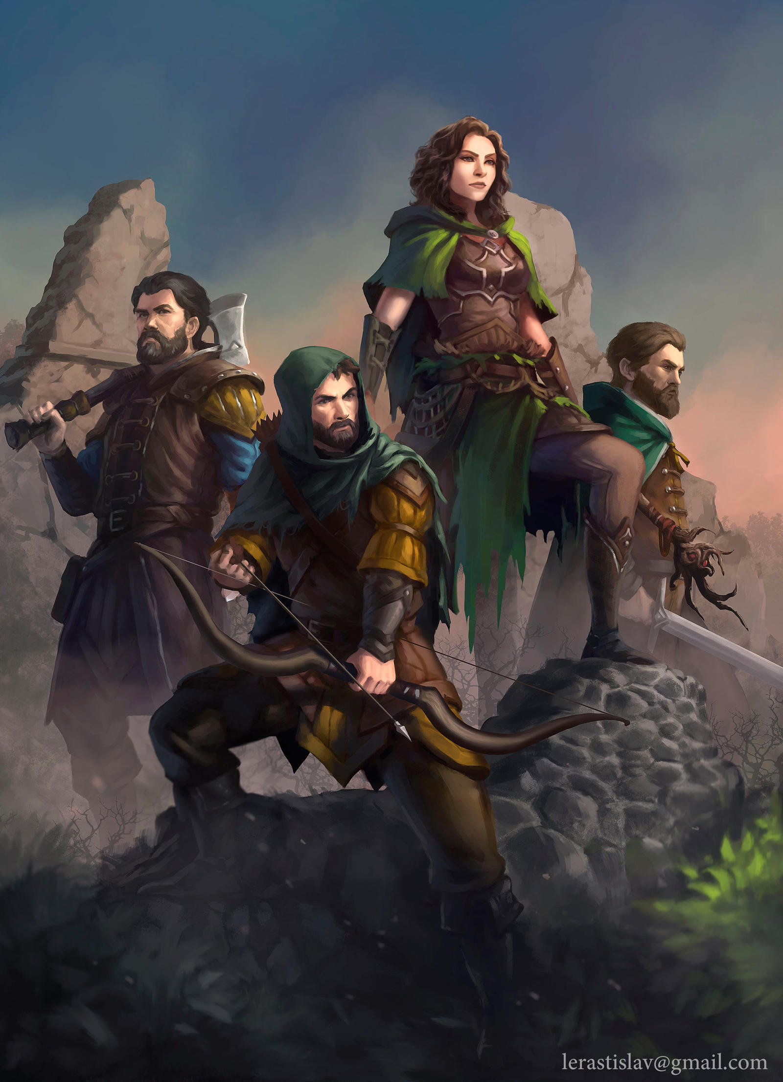 Rangers Rising by ArtDeepMind on DeviantArt