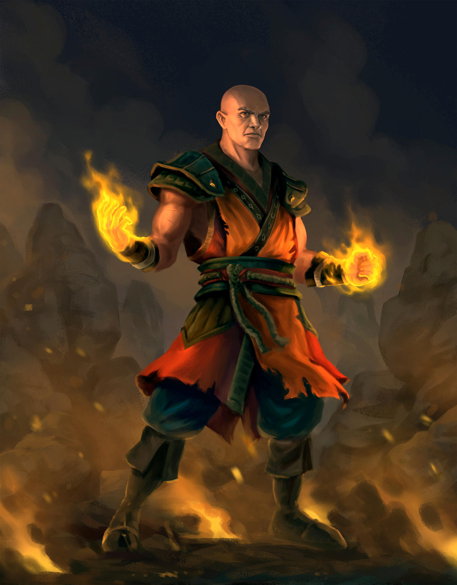 Pyromancer by ArtDeepMind on DeviantArt