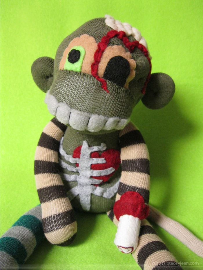 Zombie Sock Monkey