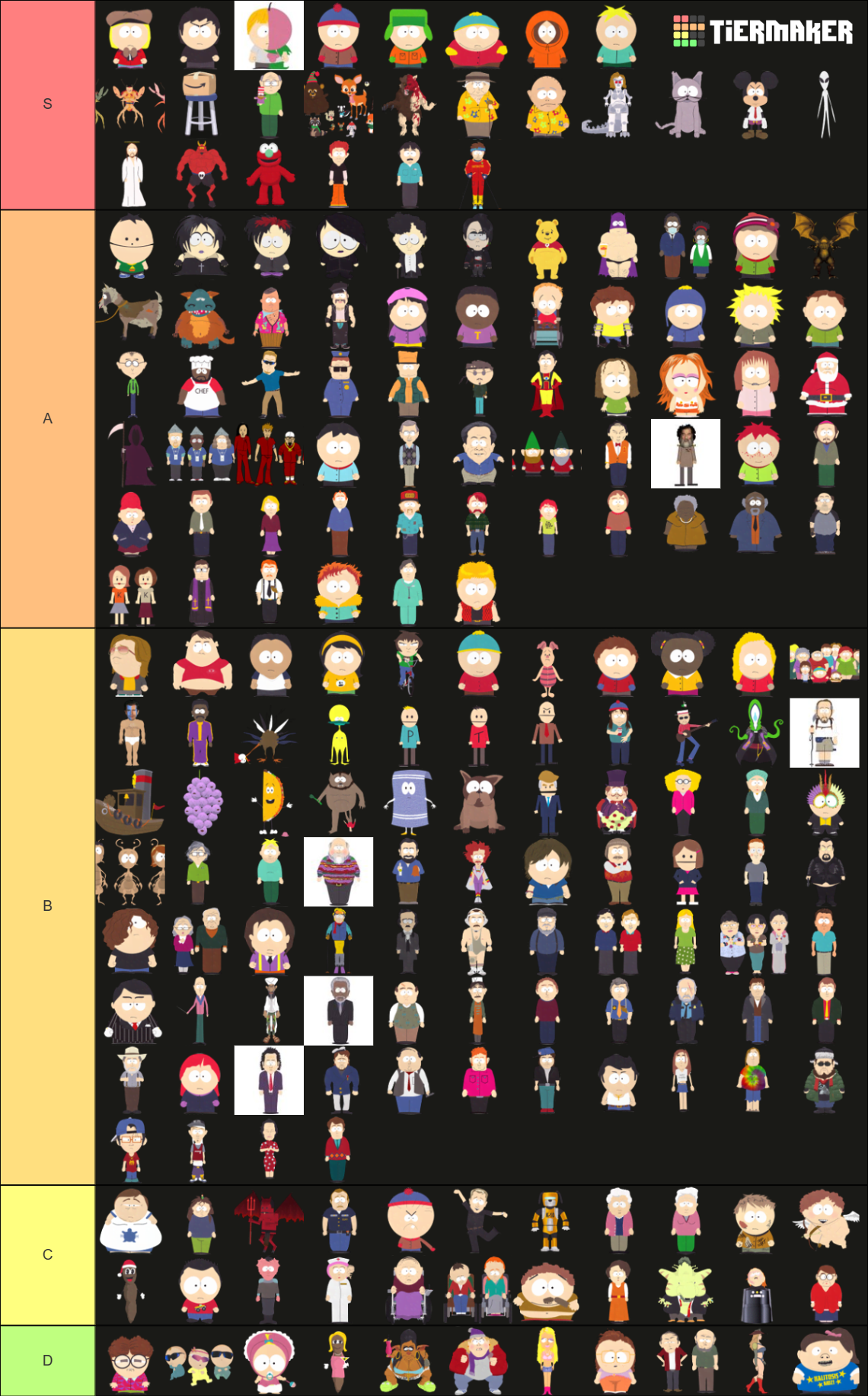 Category:Characters, South Park Archives