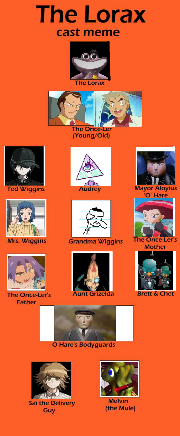 The lorax cast deals