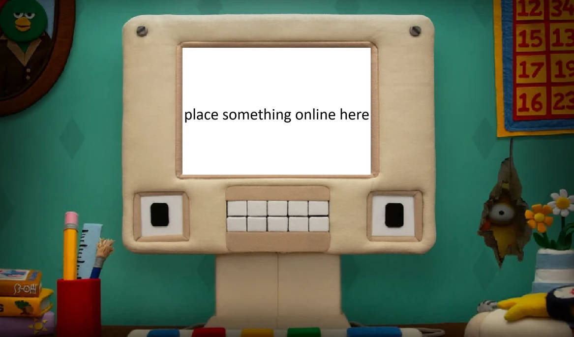 Colin the Computer base by snivy0711 on DeviantArt