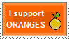 I Support Oranges [STAMP]