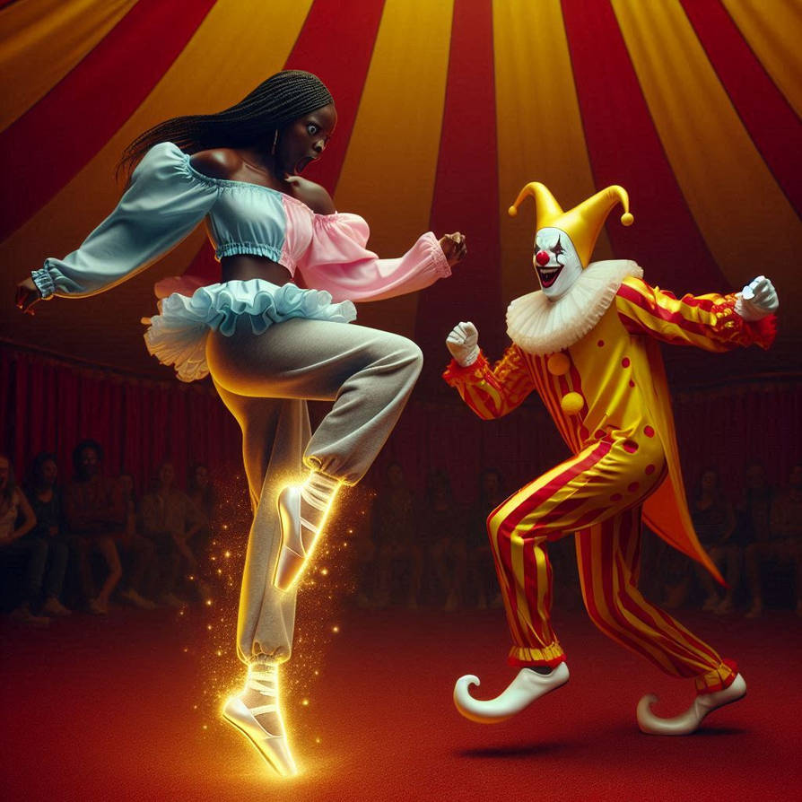 Clumsy Buffoon Dance for me you basic buffoon! by clowncircusbufon on DeviantArt