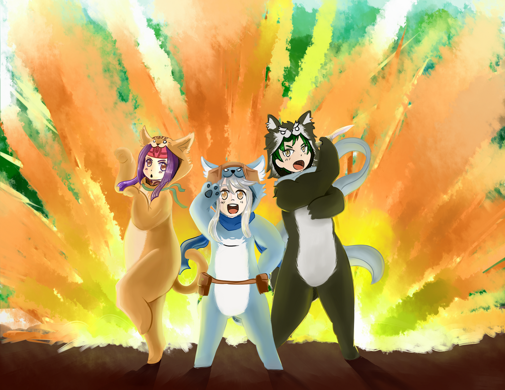 Furry Rangers! by Urushianaki on DeviantArt