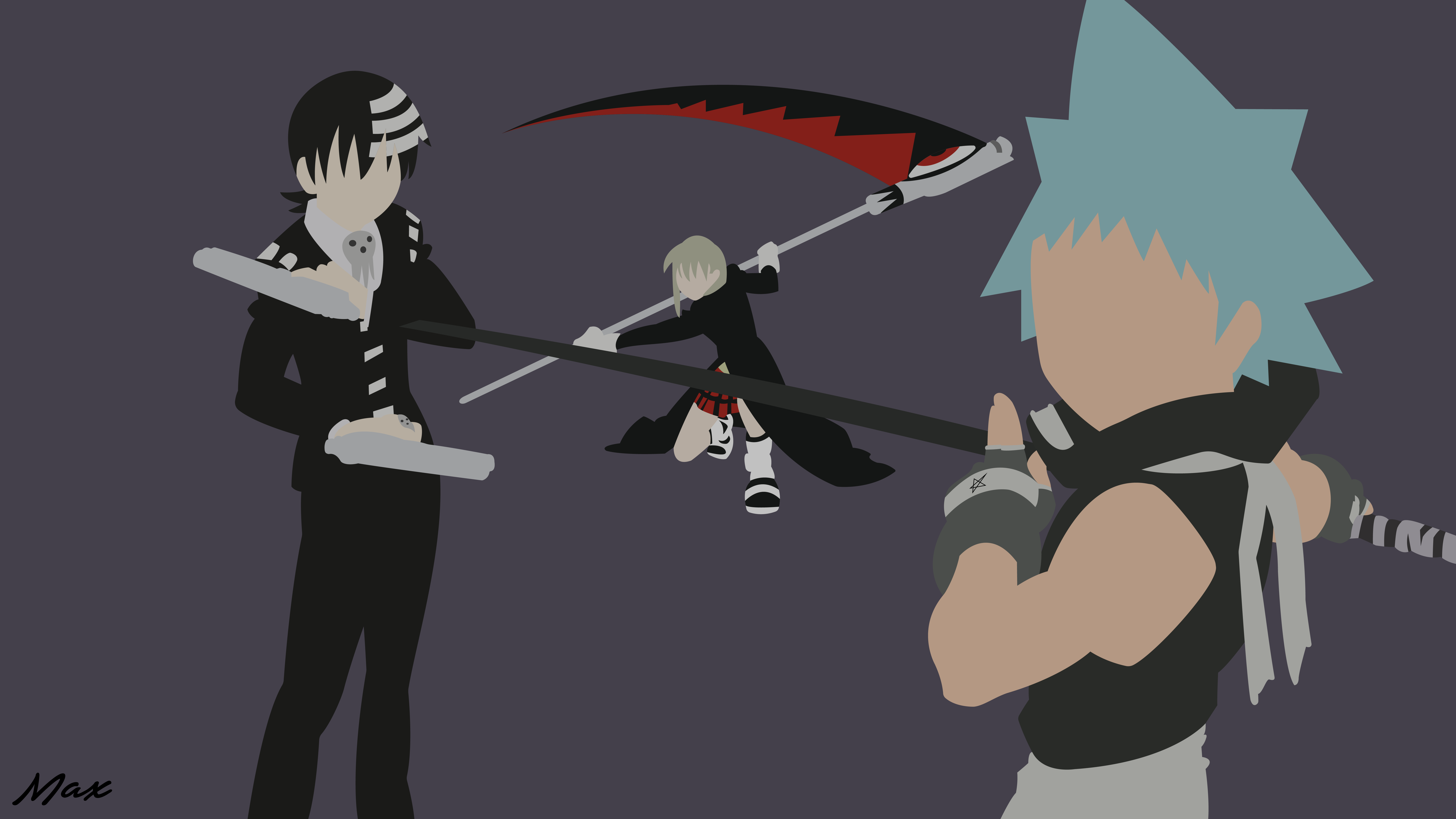 Soul Eater Minimal Wallpaper By Max028 On Deviantart Soul Eater Minimal Wallpaper By Max028 On Deviantart