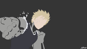 Genos (One Punch Man) Minimal Wallpaper