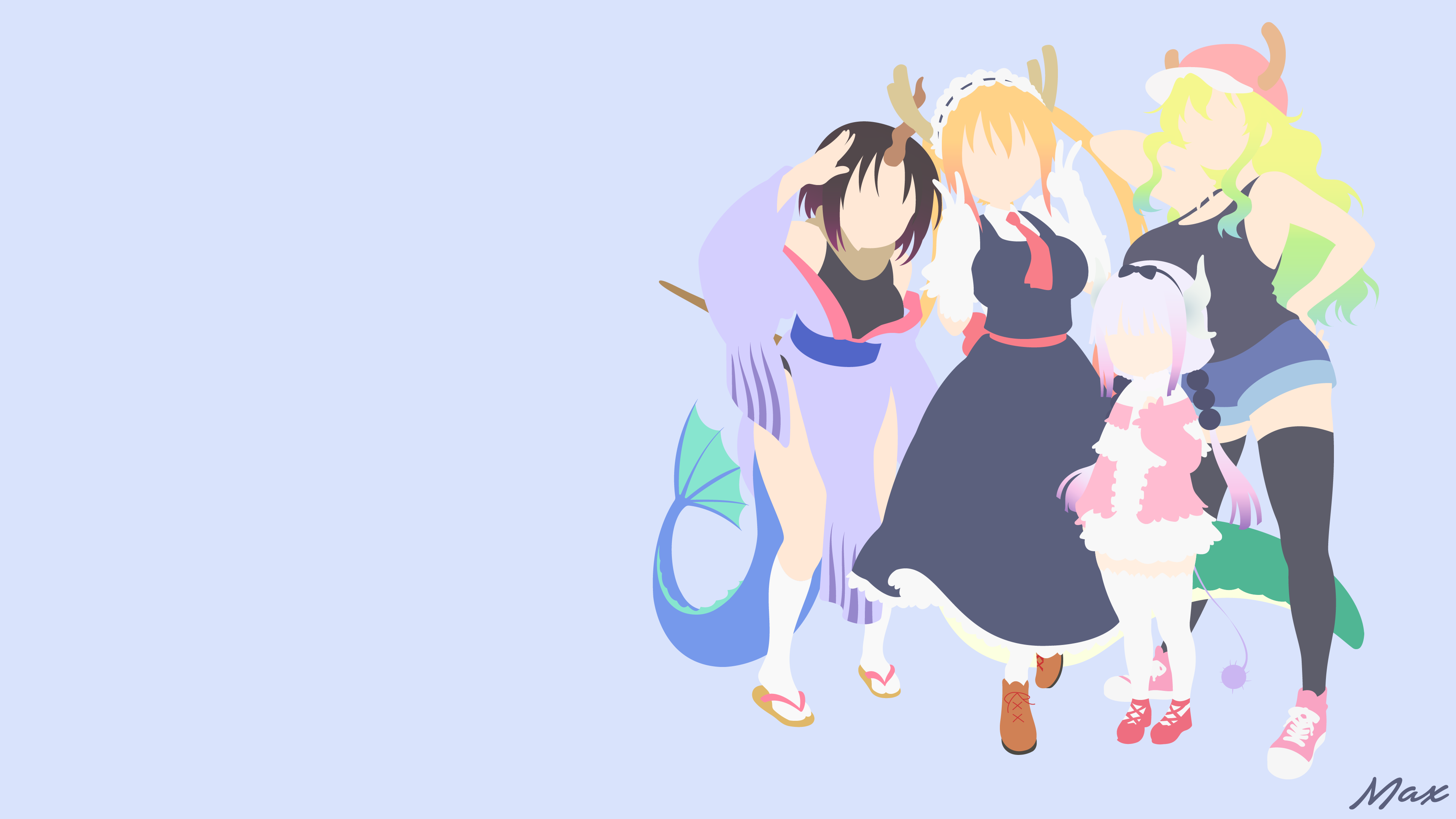 Dragon maid wallpaper deals