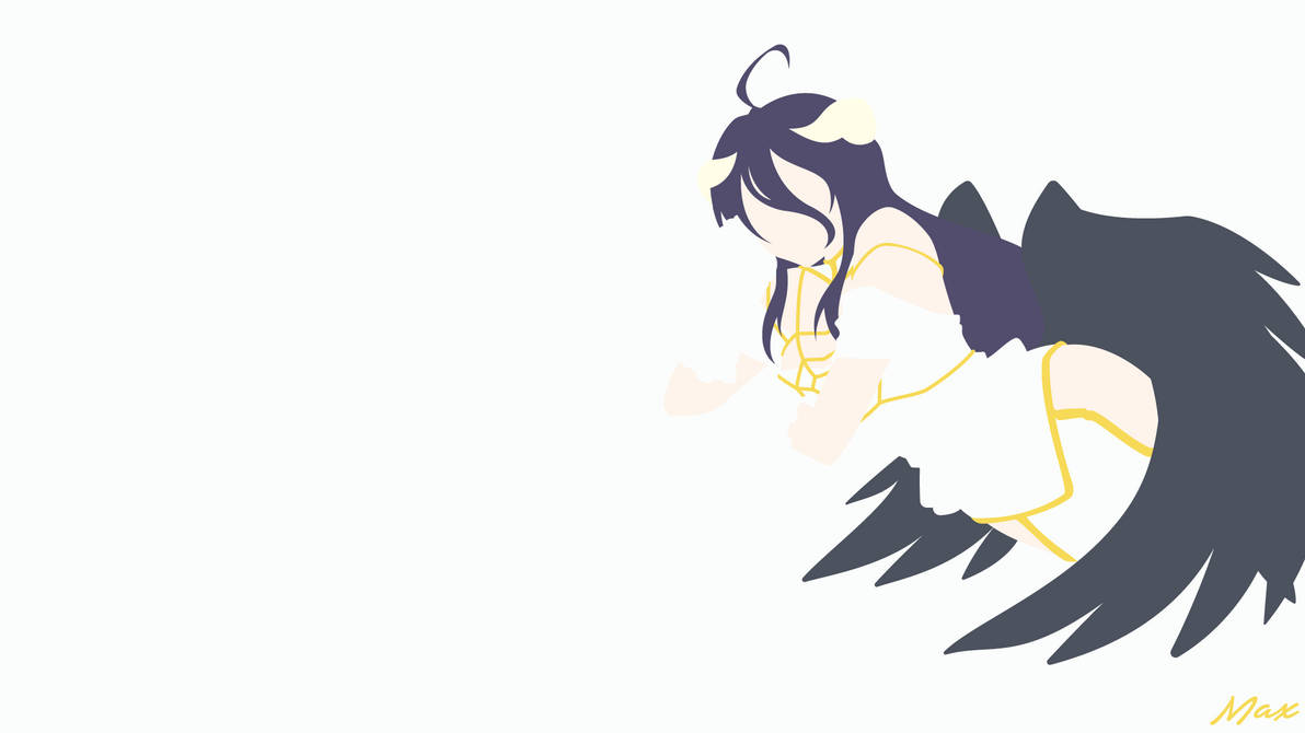 Albedo (Overlord) Minimalist by Max028 on DeviantArt