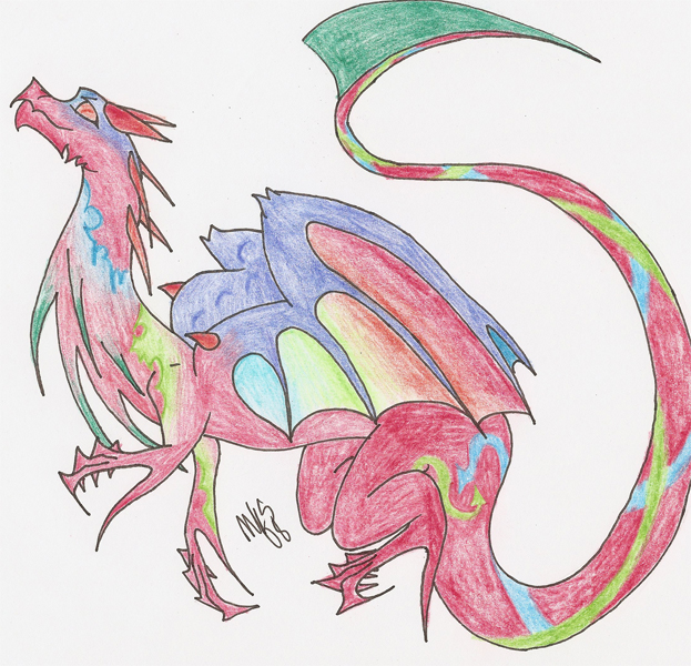 Vortex Dragon by sayami-kyuu on DeviantArt