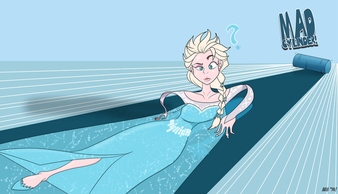 Flattened Elsa by AlanES Repost by PokeEmblemDefault on DeviantArt