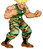 Custom Guile Idle animation by OIlusionista