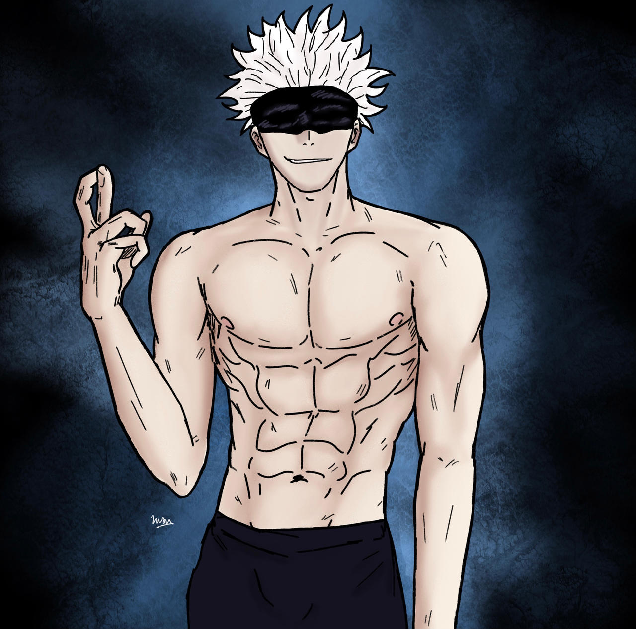 pic Wallpaper Gojo Satoru Colored gojo satoru colored by neonins on