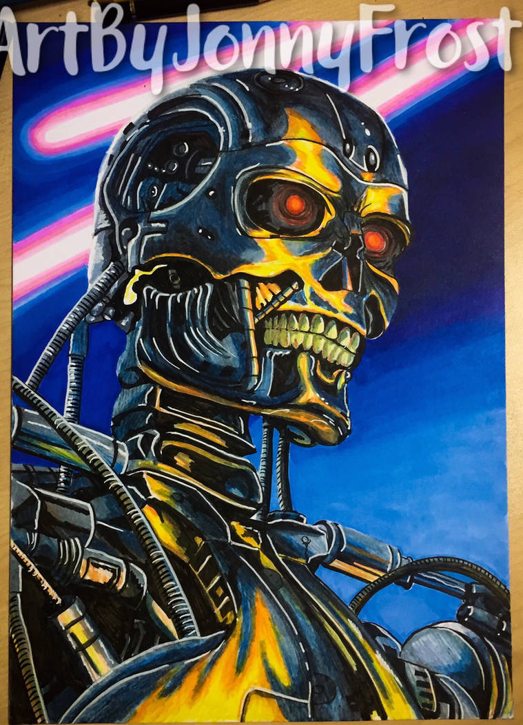 Terminator by ArtByJonnyFrost on DeviantArt