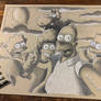 The Simpsons Charcoal