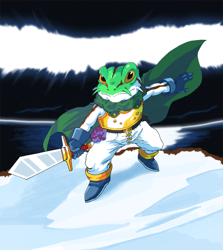 Trigger Frog Chrono Trigger - Frog's Determination by milliondollarham on DeviantArt