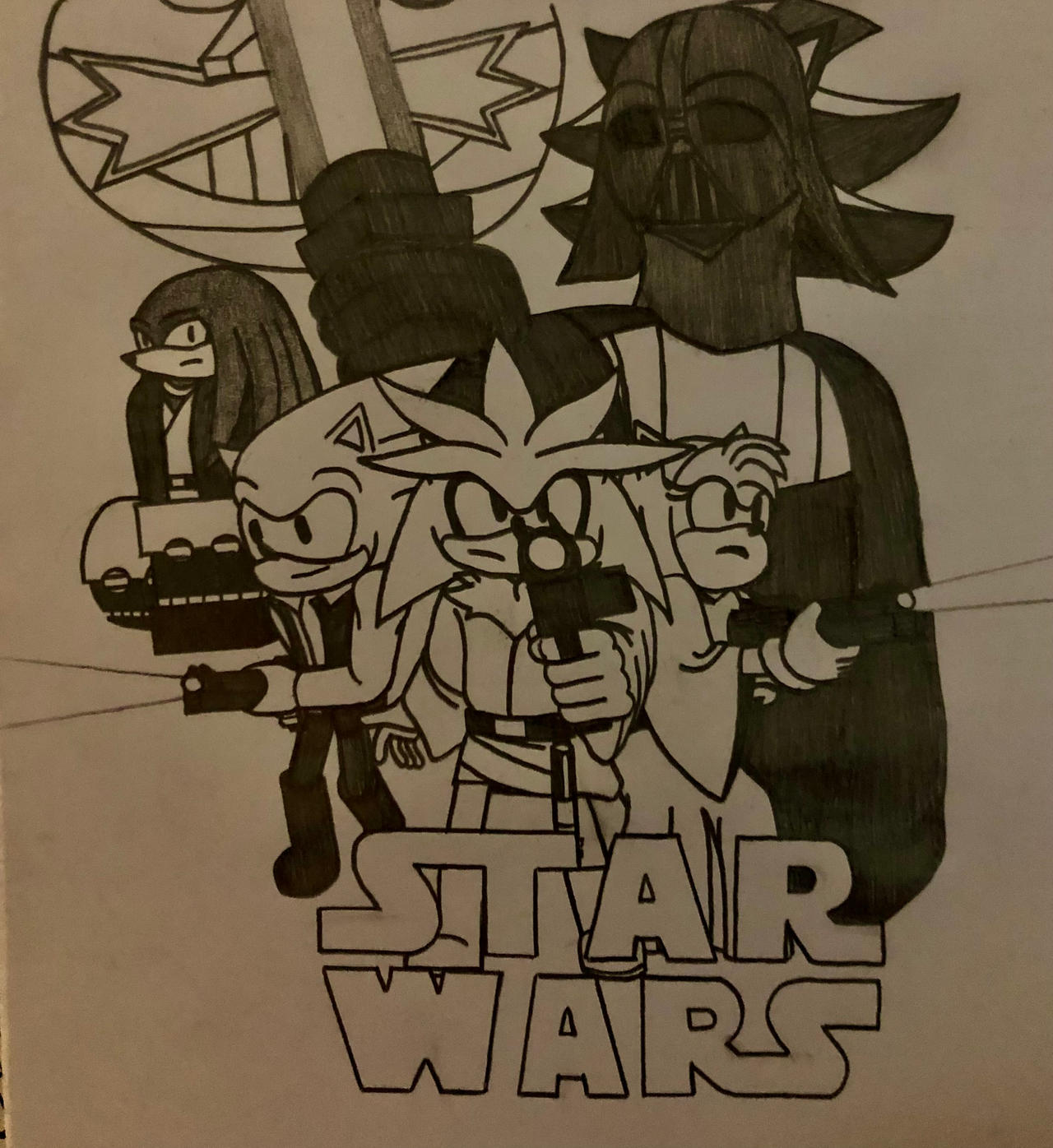 Sonic Star Wars By Magicwizard24 On DeviantArt sonic-star-wars-by-magicwizard24-on-deviantart